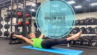 Iron cross hollow hold tutorial [upl. by Eustacia]