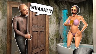 Granny x Grandpa Love Story l Grandpa x Granny ❤️ Funny Horror Animation [upl. by Gelhar142]