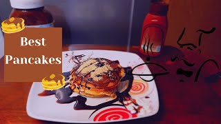 AMERICAN PANCAKES With Nutella AMERIČKE PALAČINKE Jednostavan Recept [upl. by Ogdan]