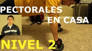 Entrenamiento Para Pectorales En Casa  NIVEL 2 [upl. by Reede]