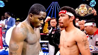 Adrien Broner USA vs Manny Pacquiao Philippines  Boxing Fight Highlights HD [upl. by Eedolem]