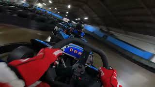 TeamSport Gosport EKarting TinTops Feature Race Reverse Grid 020524 [upl. by Eilatan831]