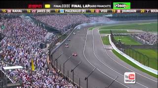 2012 Indianapolis 500 finish [upl. by Nisa]