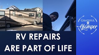 RV Life Fixing and Repairing RVs  Awning Replacement How To Guide [upl. by Holzman]