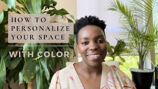 How to Personalize Your Space with Color  FINDING THE PERFECT PINK MAUVE [upl. by Nicko]