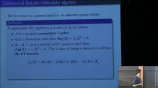 Vertex algebras quantum master equation and mirror symmetry  Si Li [upl. by Atteuqnas]