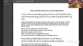 Vajrayogini Teachings amp Practice with Khenpo Samdup Rinpoche May 26th 2024 [upl. by Millman]