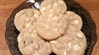 White Chocolate Macadamia Nut Cookies [upl. by Annahsirhc645]