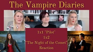 The Vampire Diaries 1x1 quotPilotquot amp 1x2 quotNight of the Cometquot Reaction [upl. by Iphagenia]