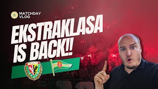 ŚLĄSK WROCŁAW VS LECHIA GDAŃSK  THE EKSTRAKLASA IS BACK [upl. by Ax954]