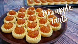 Traditional Pineapple Tarts Recipe  Tart Nenas Gebu  Kuih Tart  Resepi Biskut Raya  Rahiza Dorah [upl. by Lisan844]