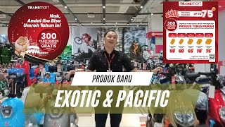 Sepeda Listrik Exotic amp Pacific Belanja Banyak untungnya di transmart [upl. by Stronski267]