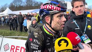 Wout van Aert “Dit soort parcoursen doe ik echt graag” [upl. by Nador55]