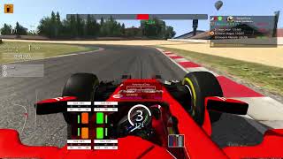 Assetto Corsa F1 SF15T 2015 hotlap  Barcelona new PB record On Board and SETUP [upl. by Endo354]