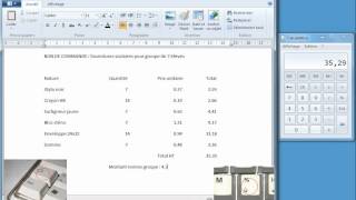 Comment réaliser un calcul de pourcentage avec la calculette Windows7wwwformenligneorg [upl. by Rramaj903]