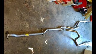 Ford Ranger Installing 214quot Dual Exhaust [upl. by Mima131]