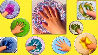 Dried floam slime compilation 3 Satisfying World [upl. by Collin93]