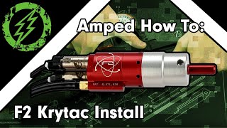 PolarStar F2 Install in Krytac  Gun Disassembly and Reassembly [upl. by Samalla]