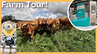 Boerderijen kijken in SPANJE  Hoe doen zij het  FARM Tour Vlog [upl. by Ylsel]