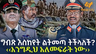 Ethiopia  ግብጽ እስከየት ልትመጣ ትችላለች ‹‹እንግዲህ አለመፍራት ነው›› [upl. by Nyledaj]