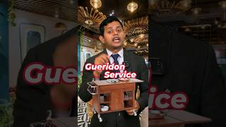 Gueridon service hotelier hospitality hotelmanagement [upl. by Aisak]