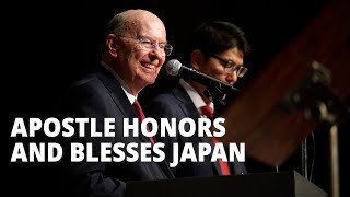 Apostle Honors and Blesses Japan [upl. by Amanda436]