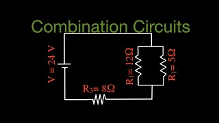 Resistors in Electric Circuits 9 of 16 Combination Resistors No 1 [upl. by Atnohsal]