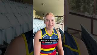 AFLW player Kiera Mueller on living with endometriosis [upl. by Arytahs895]