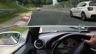 Nordschleife Touristenfahrt am 07072024 um 1505  MercedesBenz CLK 500 [upl. by Middendorf]