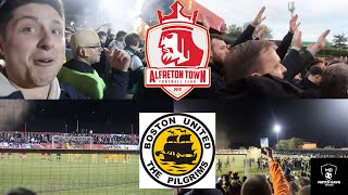 CRAZY PLAY OFF SCENESALFRETON V BOSTON UTD MATCH DAYS [upl. by Flann255]