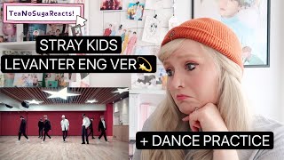 STRAY KIDS  LEVANTER ENGLISH VER  DANCE PRACTICE [upl. by Aisirtap609]