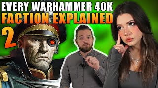 Reacting to EVERY FACTION IN WARHAMMER 40K by Bricky  Part 25 [upl. by Yrellih]