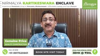 Apartment In Jharpada Bhubaneswar I Nirmalya Kartikeswar Enclave [upl. by Eilyk]