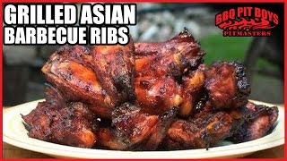 How to Grill Asian Style BBQ Ribs  Recipe [upl. by Iba]