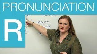 Pronunciation  How to make the R sound in English [upl. by Nuoras]