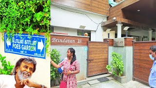 Rajinikanth Home in Poes garden  Super Star House Tour  சூப்பர் ஸ்டார் வீட்டை பார்க்கலாம் வாங்க [upl. by Dutch417]