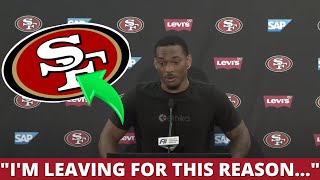 BOMB LENOIR IS LEAVING THE REASON HE GAVE SHOCKED EVERYONE LOOK WHAT HAPPENED 49ERS NEWS [upl. by Bowie]