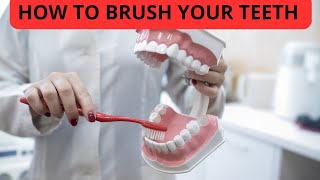 How to brush your teeth  fix tooth decay [upl. by Lynelle689]