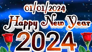 Happy new year status 2024  Welcome happy new year shayari  हैप्पी न्यू ईयर शायरी 2024 [upl. by Nosle]