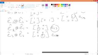 l1v11 Outer dyadic tensor product explaination [upl. by Durston259]