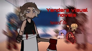 ★Yandere visual novels react to fem Yn 11★ [upl. by Docile381]