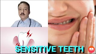 TOOTH SENSITIVITY SYMPTOMS CAUSES AND TREATMENT I HOT AND COLD SENSITIVE TOOTH HOMEOPATHIC REMEDY [upl. by Jelks]