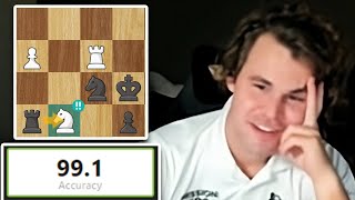 Magnus Carlsen PLAYED with 100 ACCURACY in Endgame vs Nepomniachtchi 991 Accuracy in Whole Game [upl. by Enirehtac]