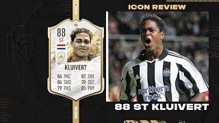 FIFA 22 88 KLUIVERT PLAYER REVIEW  MID ICON 88 KLUIVERT FUT 22 GAMEPLAY [upl. by Akla]