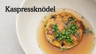 Kaspressknödel Rezept  Knödel selber machen  in Suppe [upl. by Nameloc]