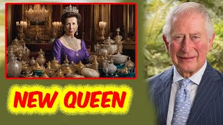 Historic Moment King Charles Passes Crown to Princess Anne Amid Cancer Battle [upl. by Niras]