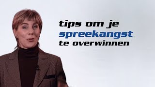 Spreekangst overwinnen bij presentaties  Blijf je zenuwen de baas [upl. by Atiuqin]