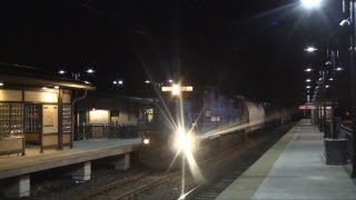 Pennsylvania Northeastern Railroad Nighttime Operations [upl. by Nitsyrk]