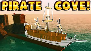 Ylands  PIRATE COVE amp SHIP DOCK Ylands Gameplay Roleplay Multiplayer User Creations [upl. by Delanie]