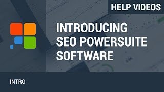 Introduction to SEO PowerSuite software [upl. by Ethe185]